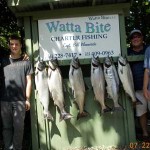 18-25 lb King Salmon Catch