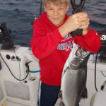 Boys Catch Two 25lb and a 22 lb King Salmon!