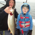 Lake Trout Catch Already in the Brine