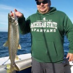 First Time Fishing on Lake Michigan