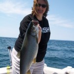Great Weather and Good Catch near Sleeping Bear Dunes