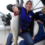 Family Fishing Trip on Lake Michigan
