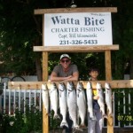 Great Way to Start the Day, Fishing on Lake Michigan