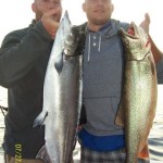 Great Fishing Day on Lake Michigann