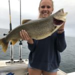 Monday on the Lake with lots of Trout fun
